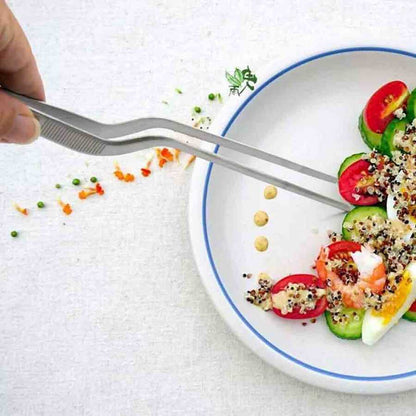 კულინარიული პინცეტი მოხრილი (20სმ) 1 ც.