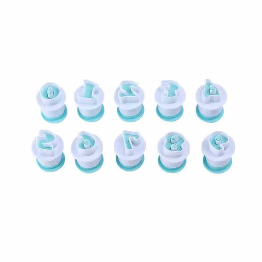 გამოსაჭრელი პლასტმასის "ციფრები" 10ც.