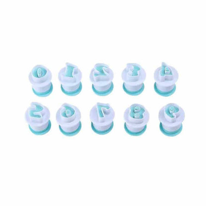 გამოსაჭრელი პლასტმასის "ციფრები" 10ც.