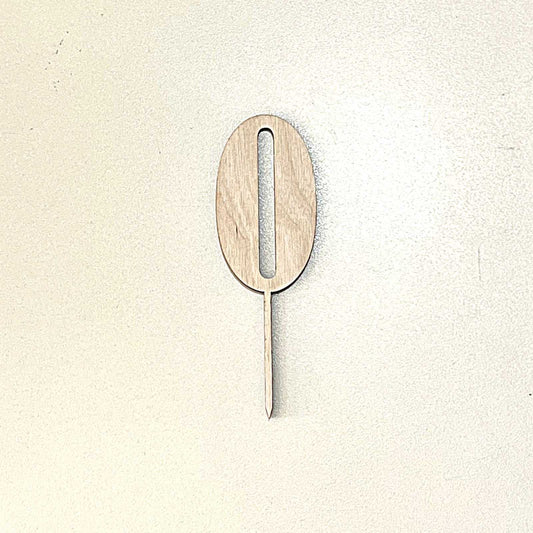 ტოპერი "ციფრი" ხის