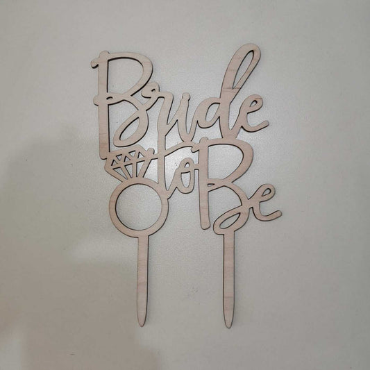 ტოპერი "პატარძალი" ხის