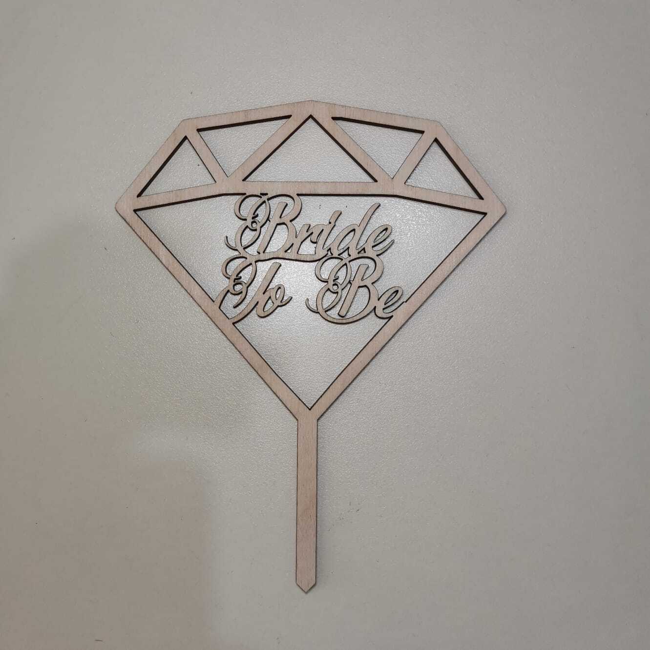 ტოპერი "პატარძალი" ხის