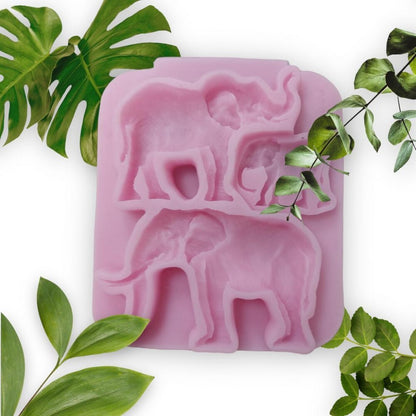 სილიკონის მოლდი "სპილოები"