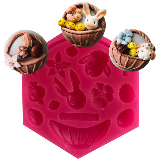 სილიკონის მოლდი "სააღდგომო კალათა"