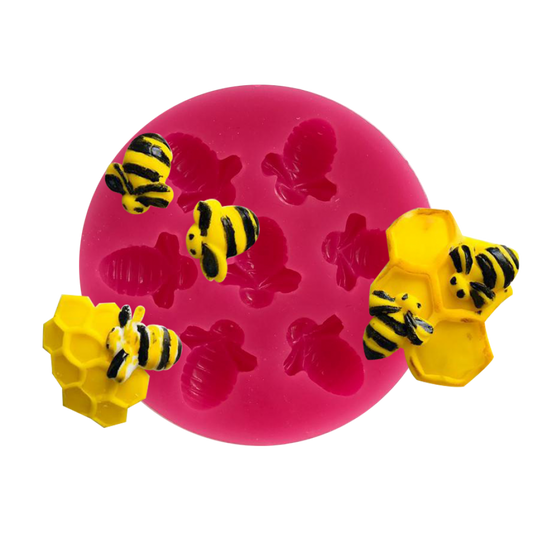 სილიკონის მოლდი "ფუტკრები"