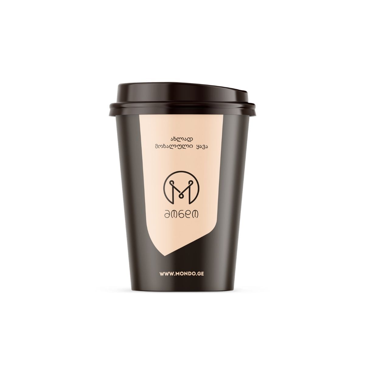 მუყაოს ერთჯერადი ყავის ჭიქა 4ოზ. 50ც