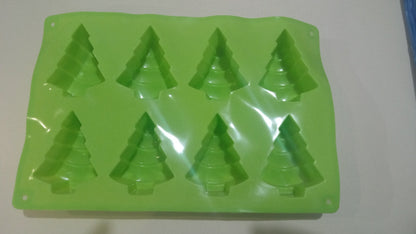 სილიკონის ხე-ყალიბი "ნაძვის" 8 ც-ანი