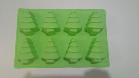 სილიკონის ხე-ყალიბი "ნაძვის" 8 ც-ანი