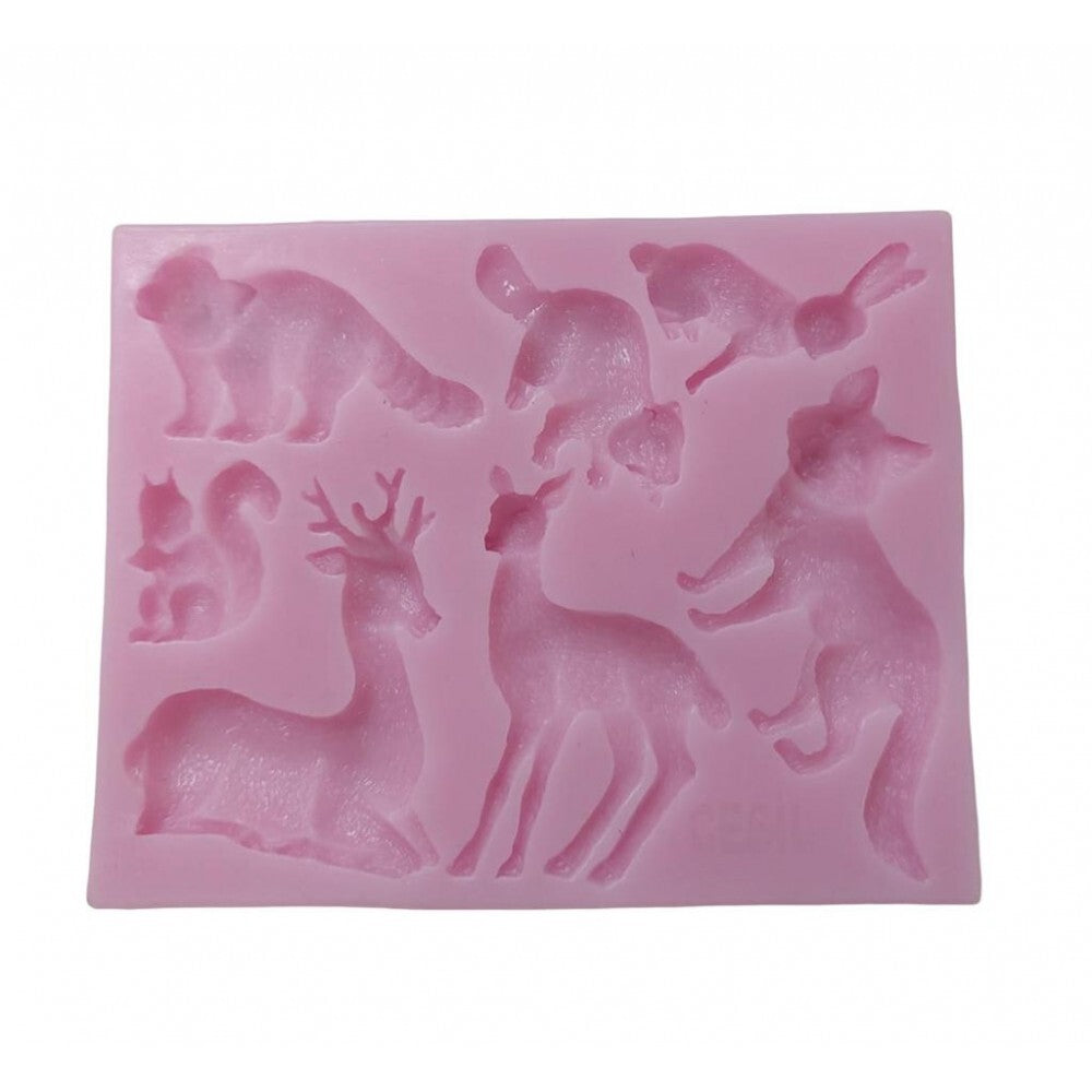 სილიკონის მოლდი "ცხოველები"