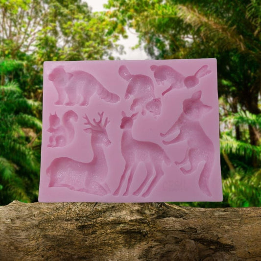 სილიკონის მოლდი "ცხოველები"