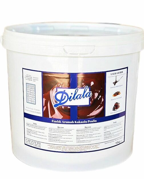 შოკოლადის პასტა პრალინე 10კგ