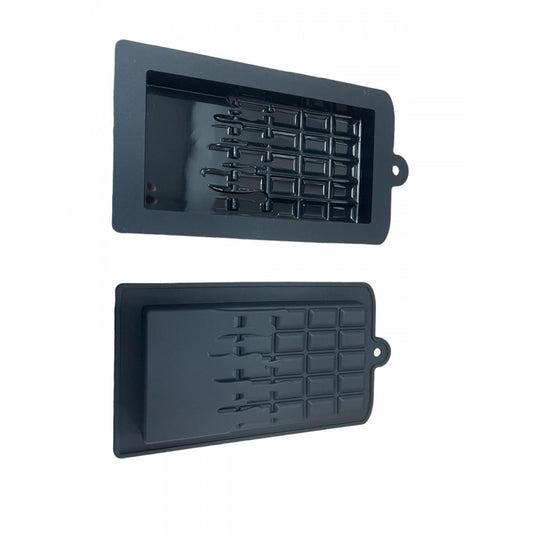 სილიკონის ყალიბი "ფილა ჩამონაღვენთით" დუბაი შოკოლადისთვის 1ც