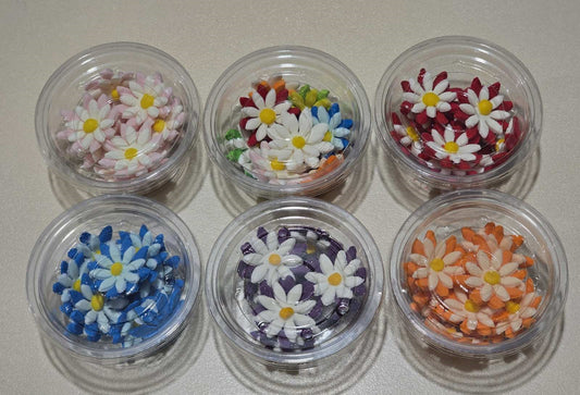 დეკორი "ორმაგი გვირილა" 1შეკვრა