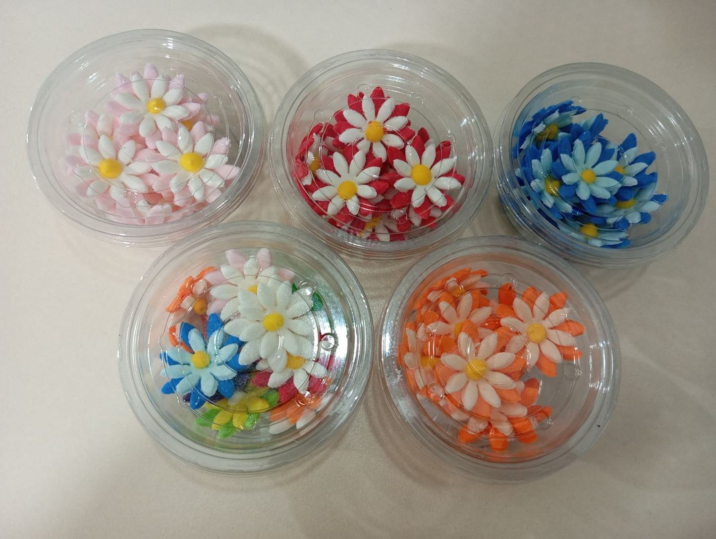 დეკორი "ორმაგი გვირილა" 1შეკვრა